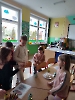 Pisanki metodą batiku